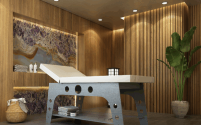 Lettino da massaggio Antea: eleganza ed ergonomia pro